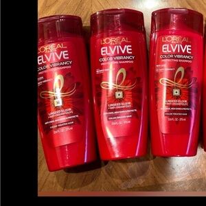 Last 3 loreal color vibrancy shampoos new
